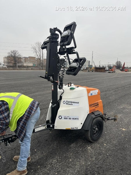 2024 Generac MLT2 Diesel, Flex Switch 120V Input, Powerzone Controller, 
(4) 320W LED Lights, 4kW Generator, 39.9 Gal Fuel Tank, 2" Ball, T3