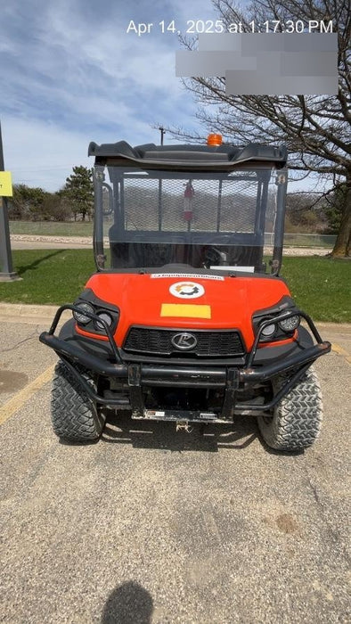 2019 Kubota RTV-XG850WL-H 4wd Utility Cart, Gas, 2 Seat, LED Strobe, Windshield Tempered Glass, Plastic Canopy, Wire Harness Kit, Backup Alarm