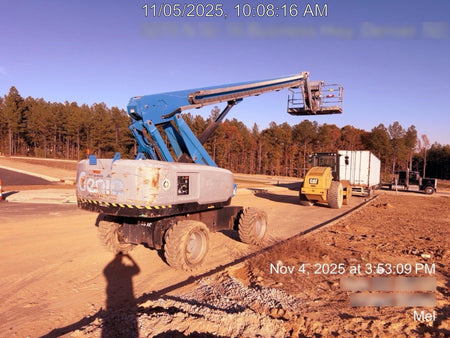 2020 Genie S-85 XC FF Tires, Beacon, 12kw Generator