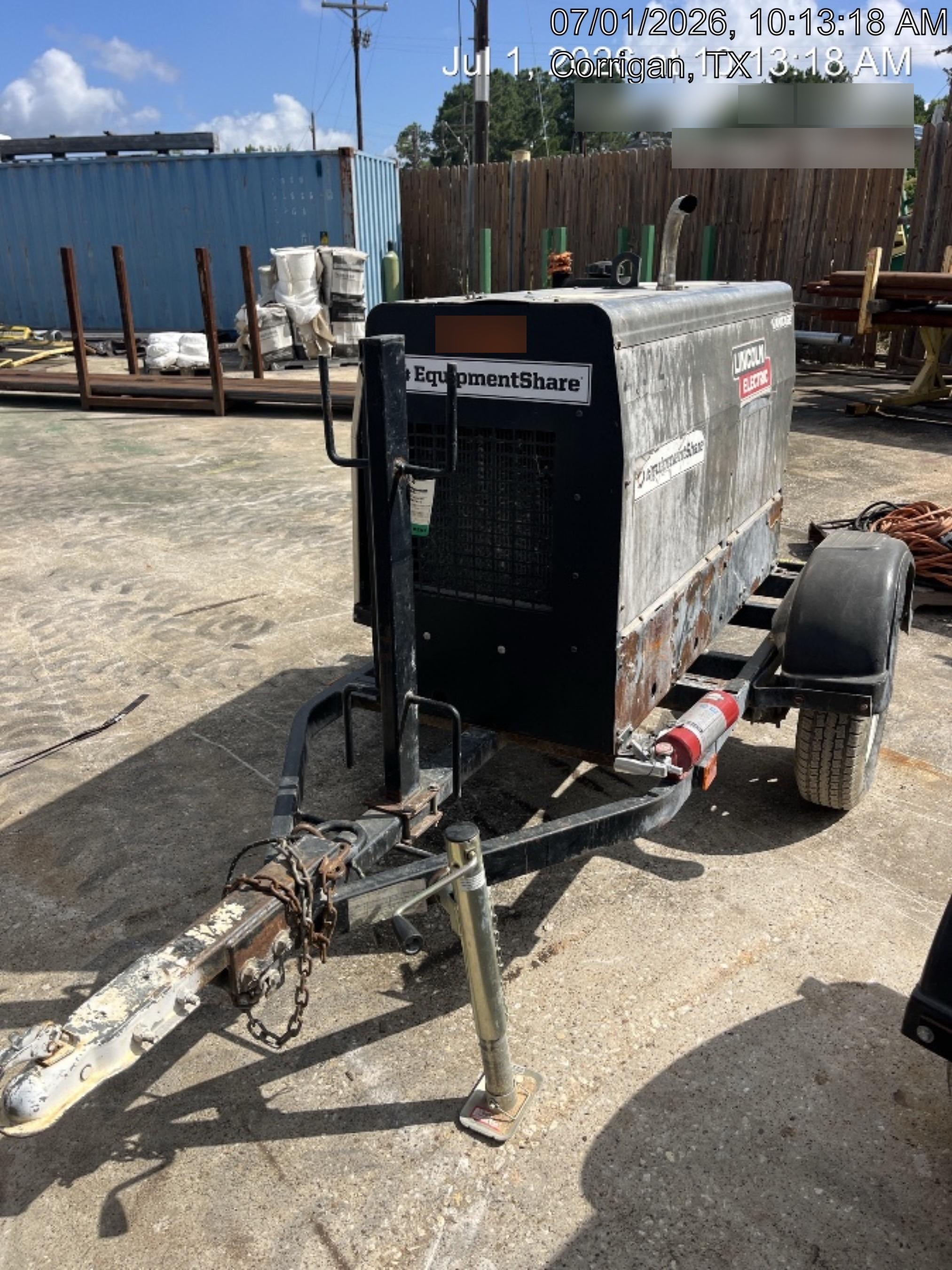 Lincoln Electric Vantage 322 Lincoln Vantage 322 Welder w/Trailer