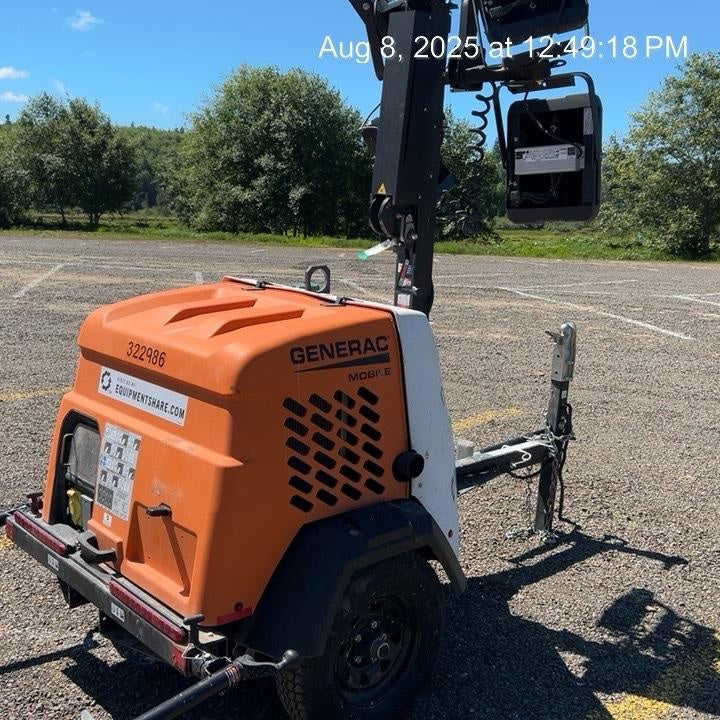 2023 Generac MLT2 Diesel, Flex Switch 120V Input, Powerzone Controller, (4) 320W LED Lights, 4kW Generator, 39.9 Gal Fuel Tank, 2" Ball, T3