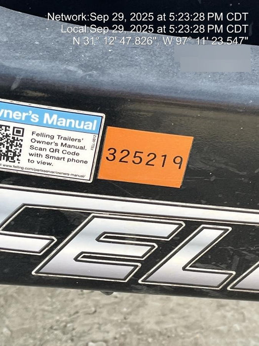 2023 FELLING TRAILERS FT-8R