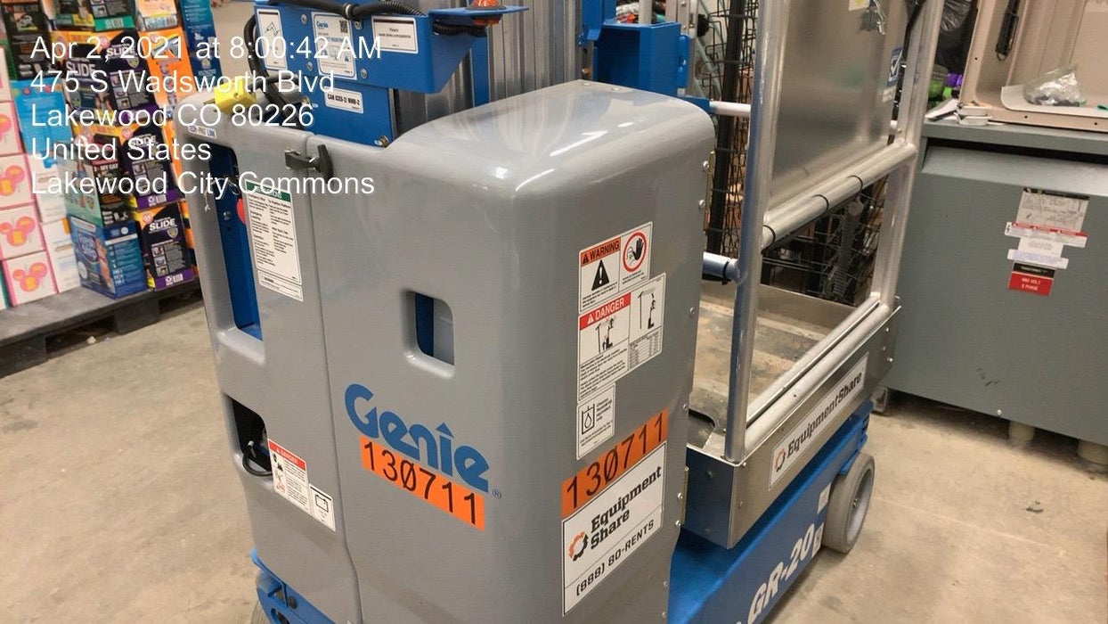 2021 GENIE GR-20