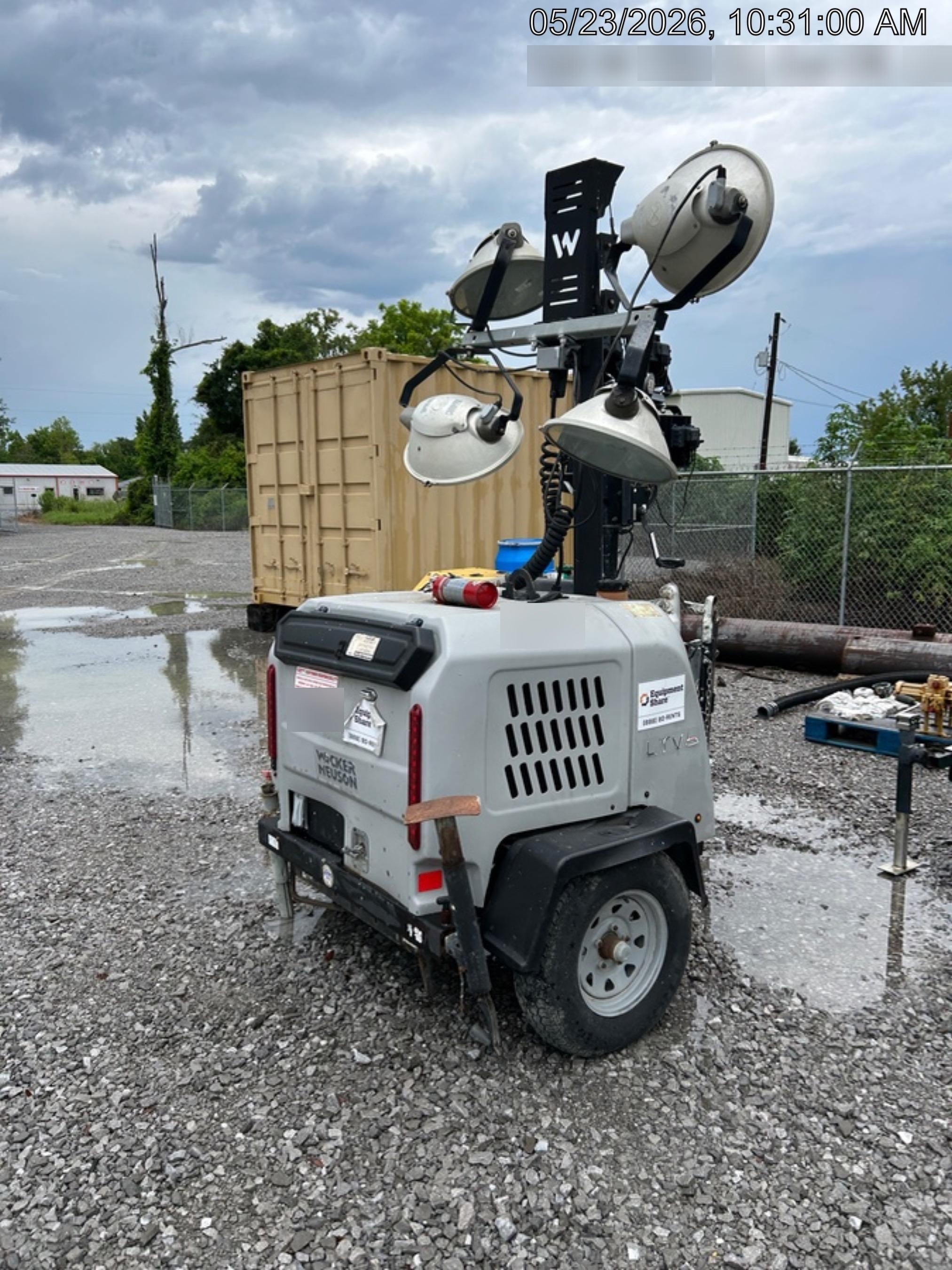 2018 Wacker Neuson LTV6L-MH Wacker Neuson LTV6K Mobile Light Tower