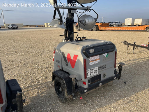 2019 Wacker Neuson LTV6L-MH Wacker Neuson LTV6L Mobile Light Tower w/Fuel Level Sensor Installed