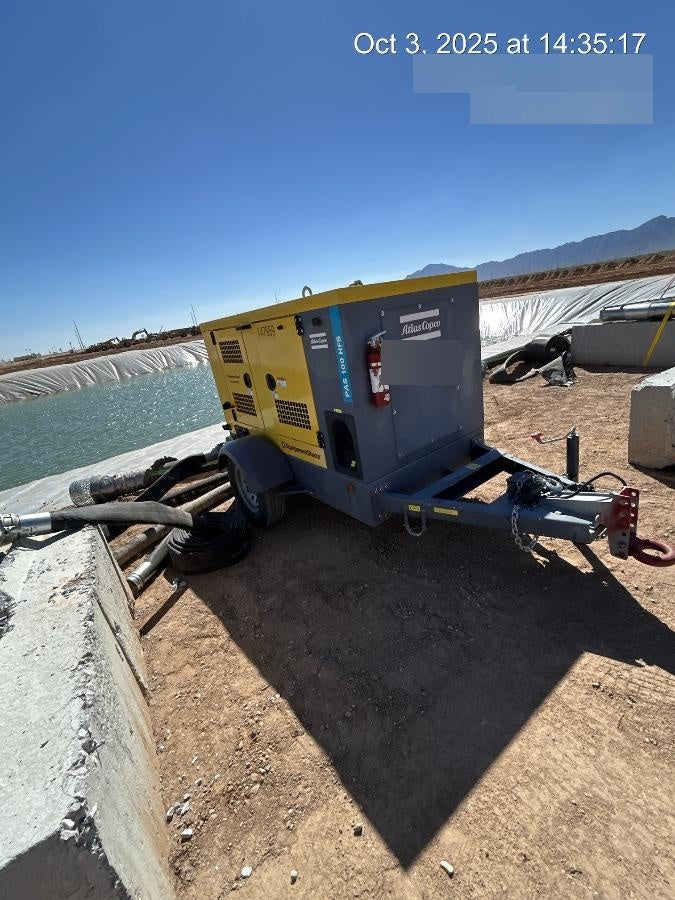 2021 ATLAS COPCO PAS 100 HF CS Enclosed