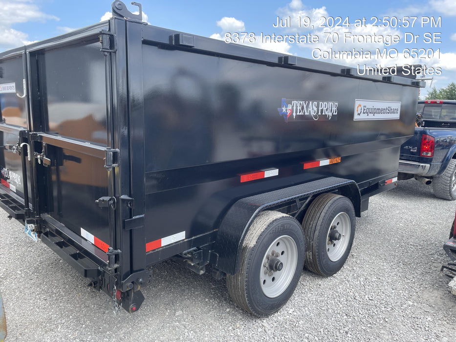 2024 TEXAS PRIDE TRAILERS DT714416KBP