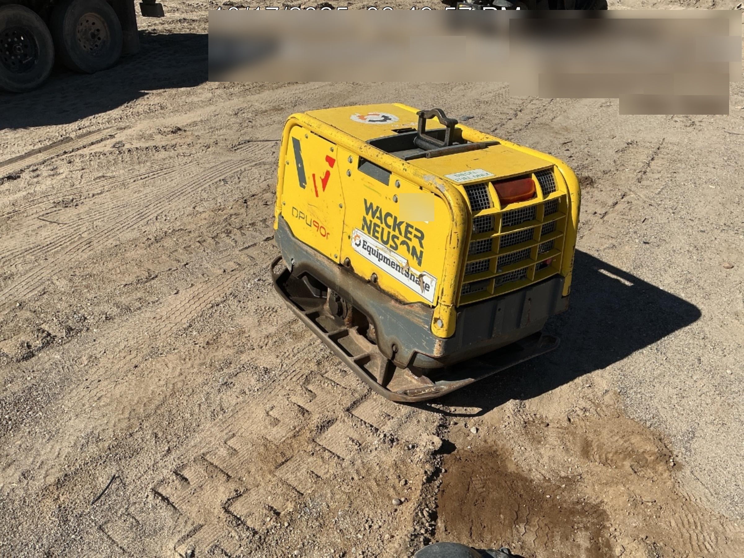 2019 Wacker Neuson DPU90r Standard w/Remote