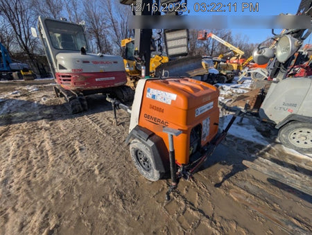 2023 Generac MLT2 Diesel, Flex Switch 120V Input, Powerzone Controller, (4) 320W LED Lights, 4kW Generator, 39.9 Gal Fuel Tank, 2" Ball, T3