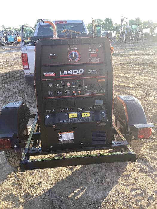 2022 Lincoln Electric LE400 Kubota V1505, Trlr, Cable Rack, Light Kit, ES Decals, T3