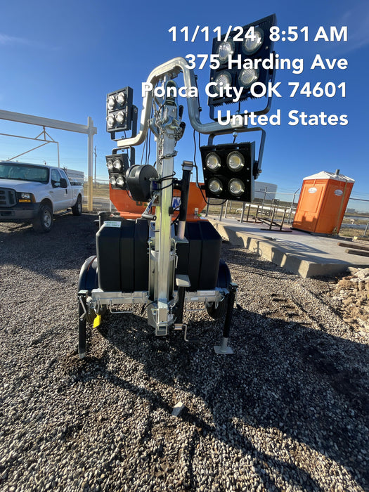 2024 Wanco WLTT-4MM4K Diesel, Deep Sea Controller, Shore Power Plug, Auto Start, (4) 350W LED Floodlights, 4kW Generator, 60 Gal Fuel Tank, 2" Ball, T3