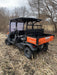 2022 Kubota RTV-X1140W-H Plastic Canopy, Windshield Acrylic Clear, LED Strobe Light, Wire Harness Kit, Back up Alarm