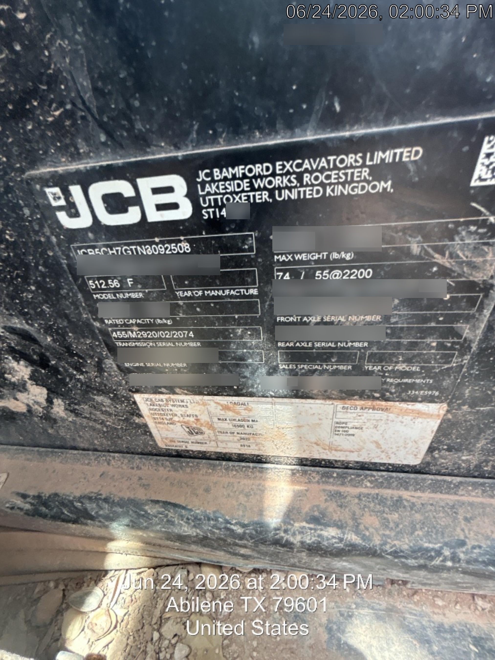 2022 JCB 512-56