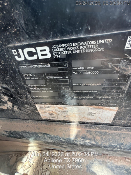 2022 JCB 512-56