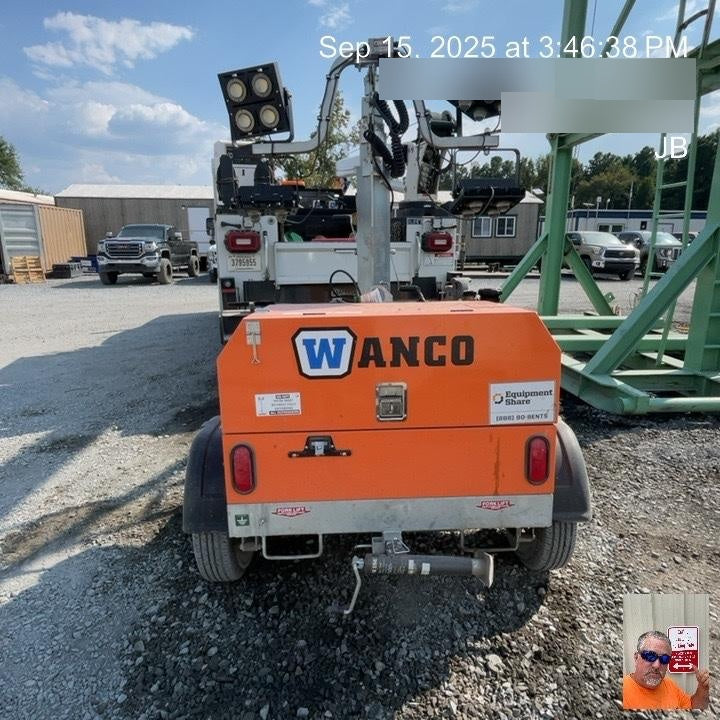 2024 Wanco WLTT-4MM4K Diesel, Deep Sea Controller, Shore Power Plug, Auto Start, (4) 350W LED Floodlights, 4kW Generator, 60 Gal Fuel Tank, 2" Ball, T3