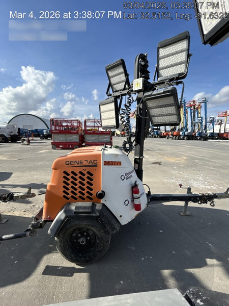 2023 Generac MLT2 Diesel, Flex Switch 120V Input, Powerzone Controller, (4) 320W LED Lights, 4kW Generator, 39.9 Gal Fuel Tank, 2" Ball, T3