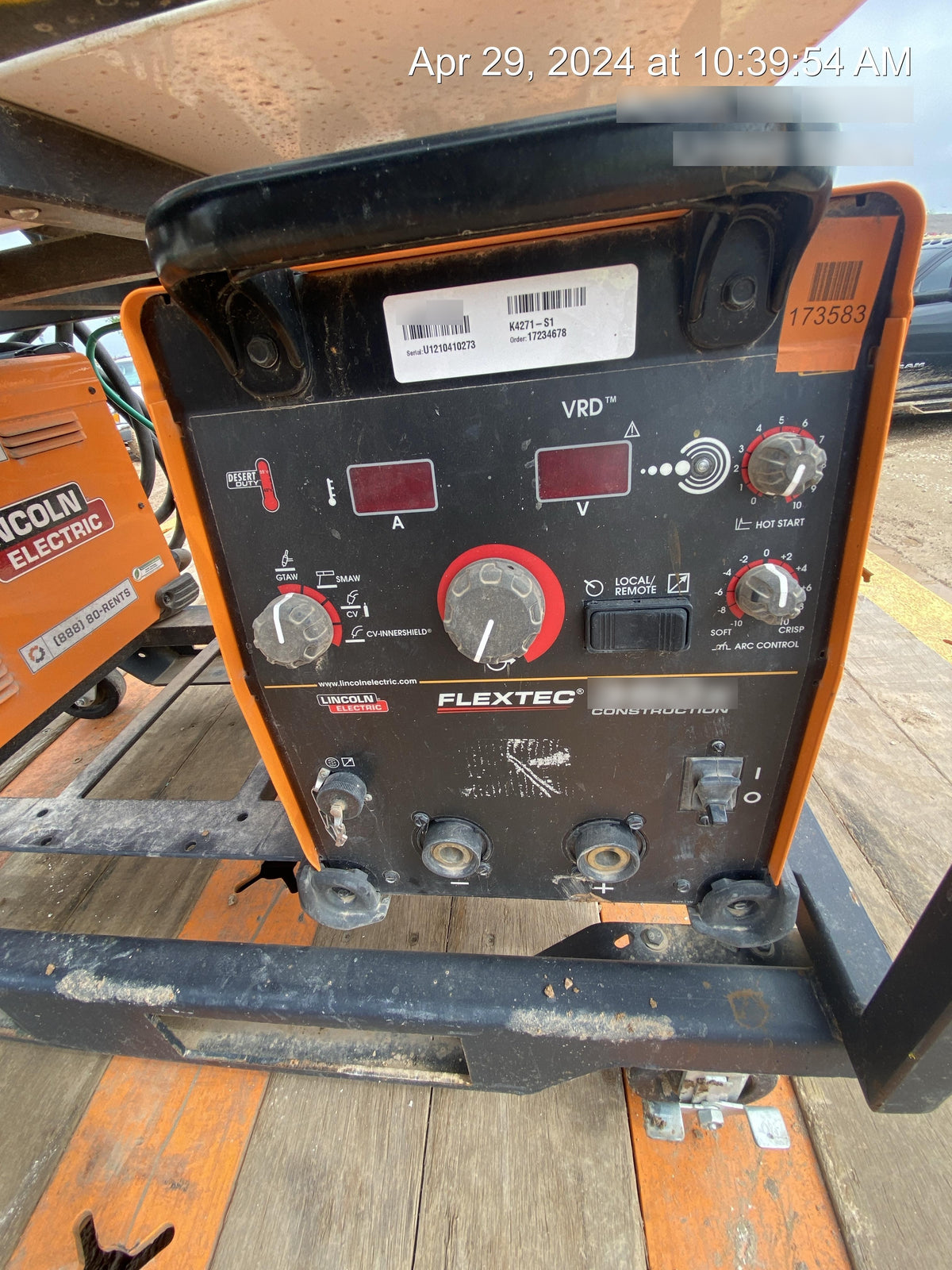 2021 LINCOLN ELECTRIC FLEXTEC 350X