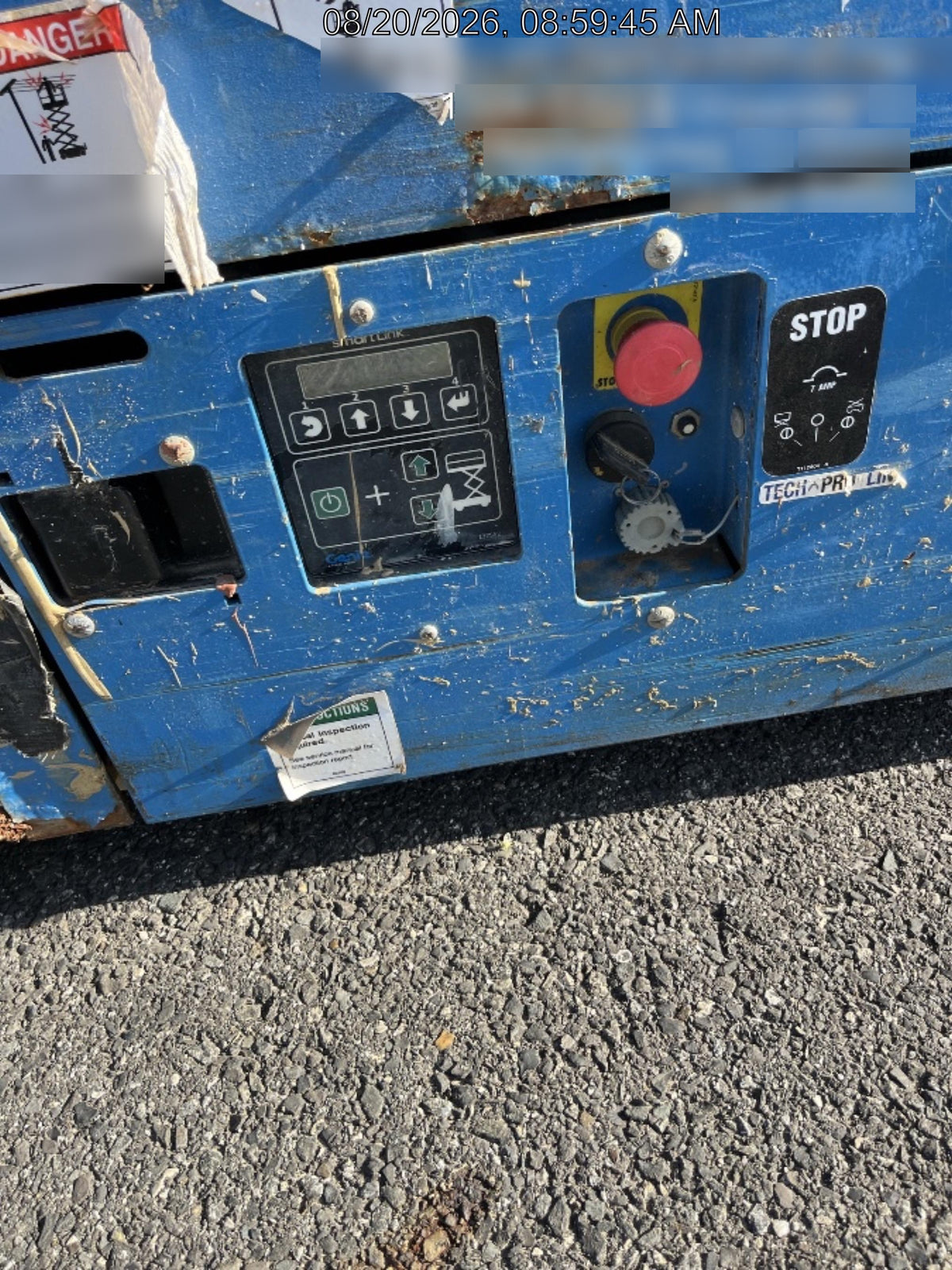2019 Genie GS-1930 Fixed Rails with Chain Entry
