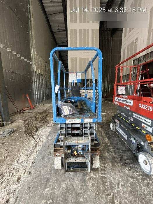 2019 Genie GS-1930 Fixed Rails with Chain Entry