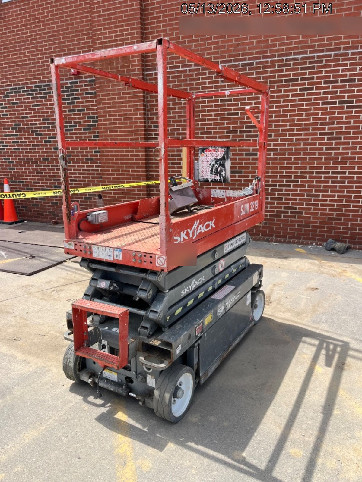 2016 Skyjack SJIII-3219 Standard Rental Specs