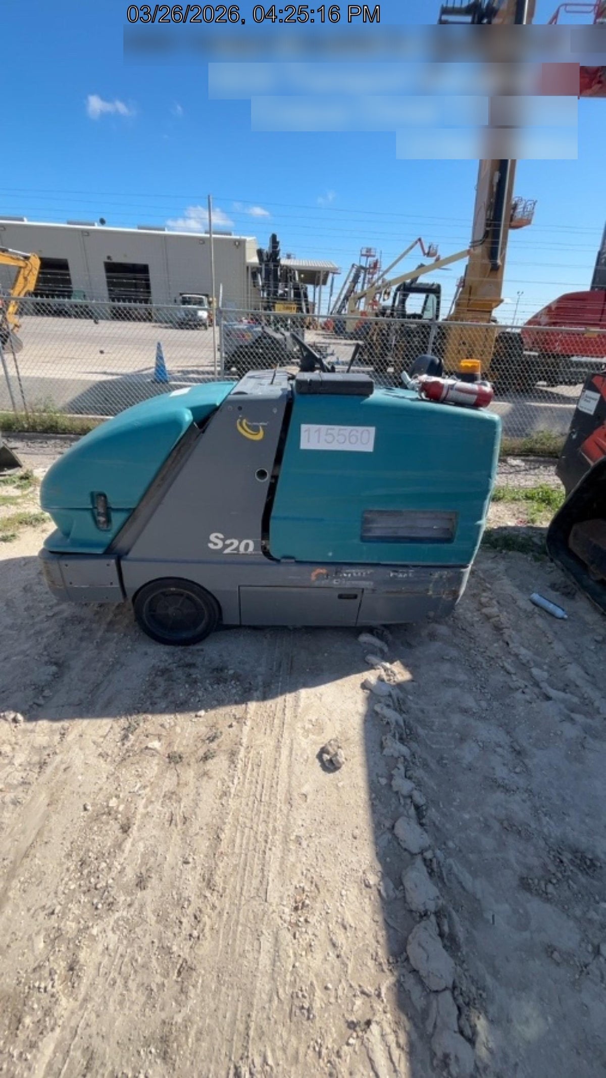 2020 TENNANT S20 LPG