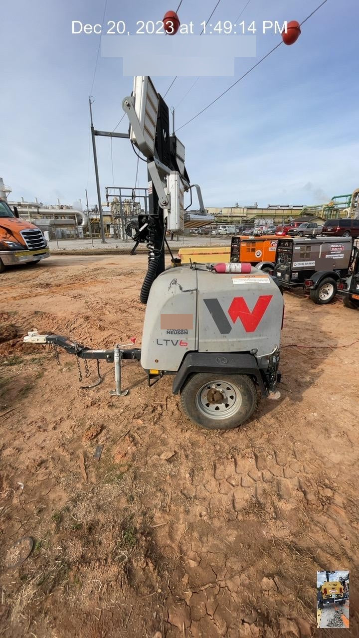 2019 Wacker Neuson LTV6K-LED Standard LED Towable Light Tower w/None