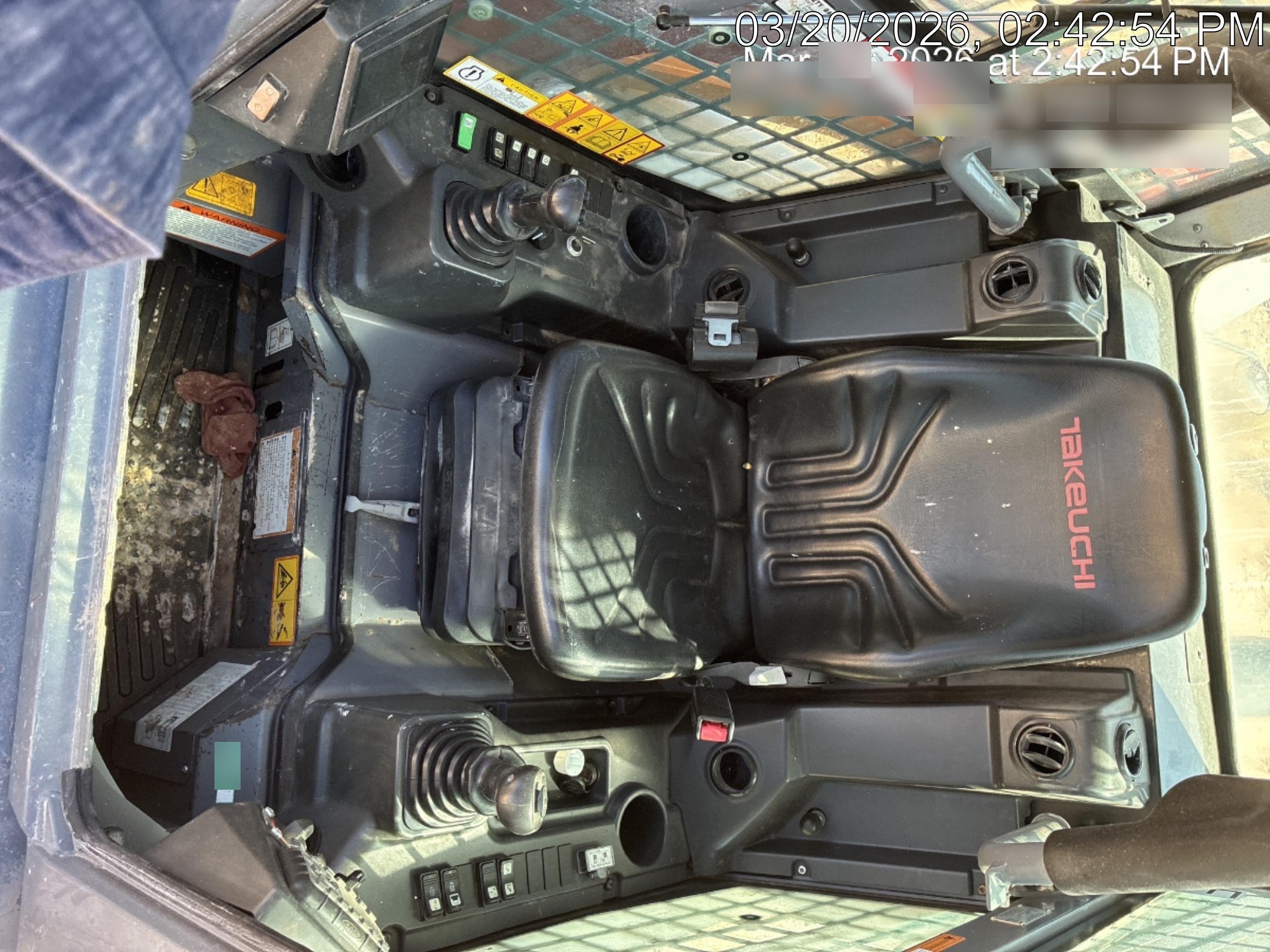 2020 Takeuchi TL12R2-CR Cab/Heat/Air, Hydraulic QC