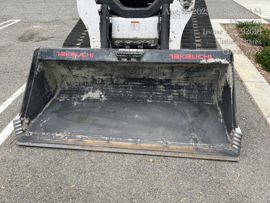 2025 TAKEUCHI 76" Smooth Bucket - Takeuchi