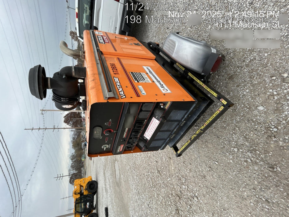 2021 Lincoln Electric Vantage 549X Ready Pak 3, ORANGE (includes trailer, cable rack, fender light kit)