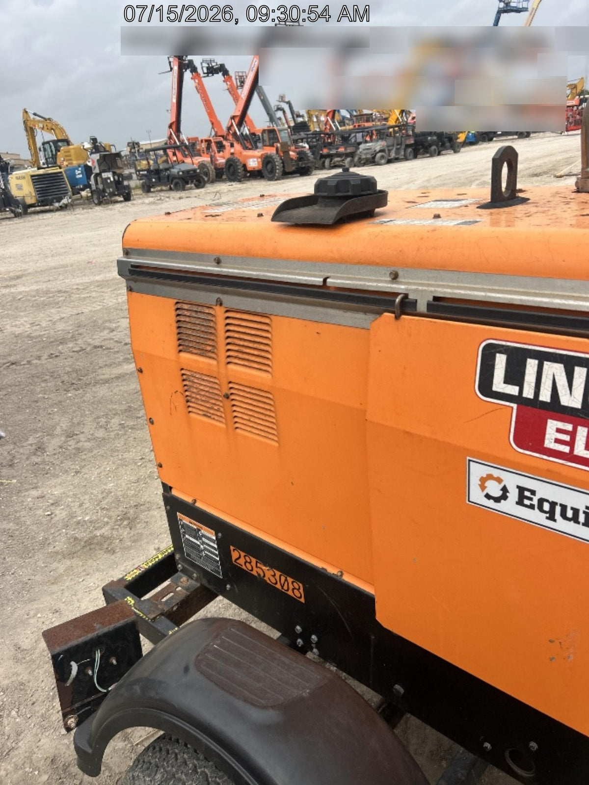 2022 Lincoln Electric LE400 Kubota V1505, Trlr, Cable Rack, Light Kit, ES Decals, T3