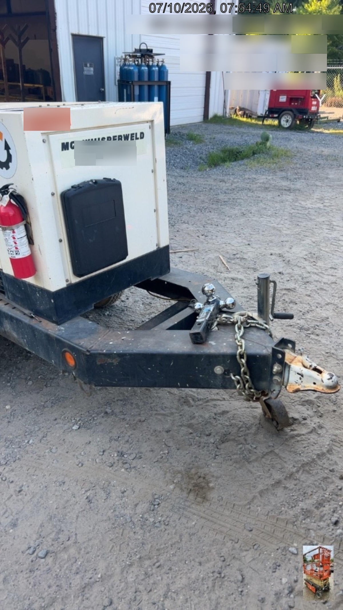2019 Multiquip DLW400ESA4 Dual Pack, Trailer Mounted