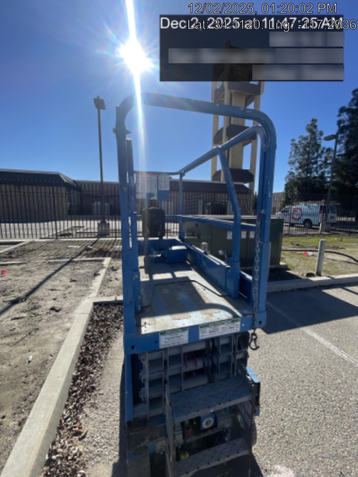 2020 Genie GS-1930 Fixed rails with chain entry gate - Pre A92.20, 800W Inverter