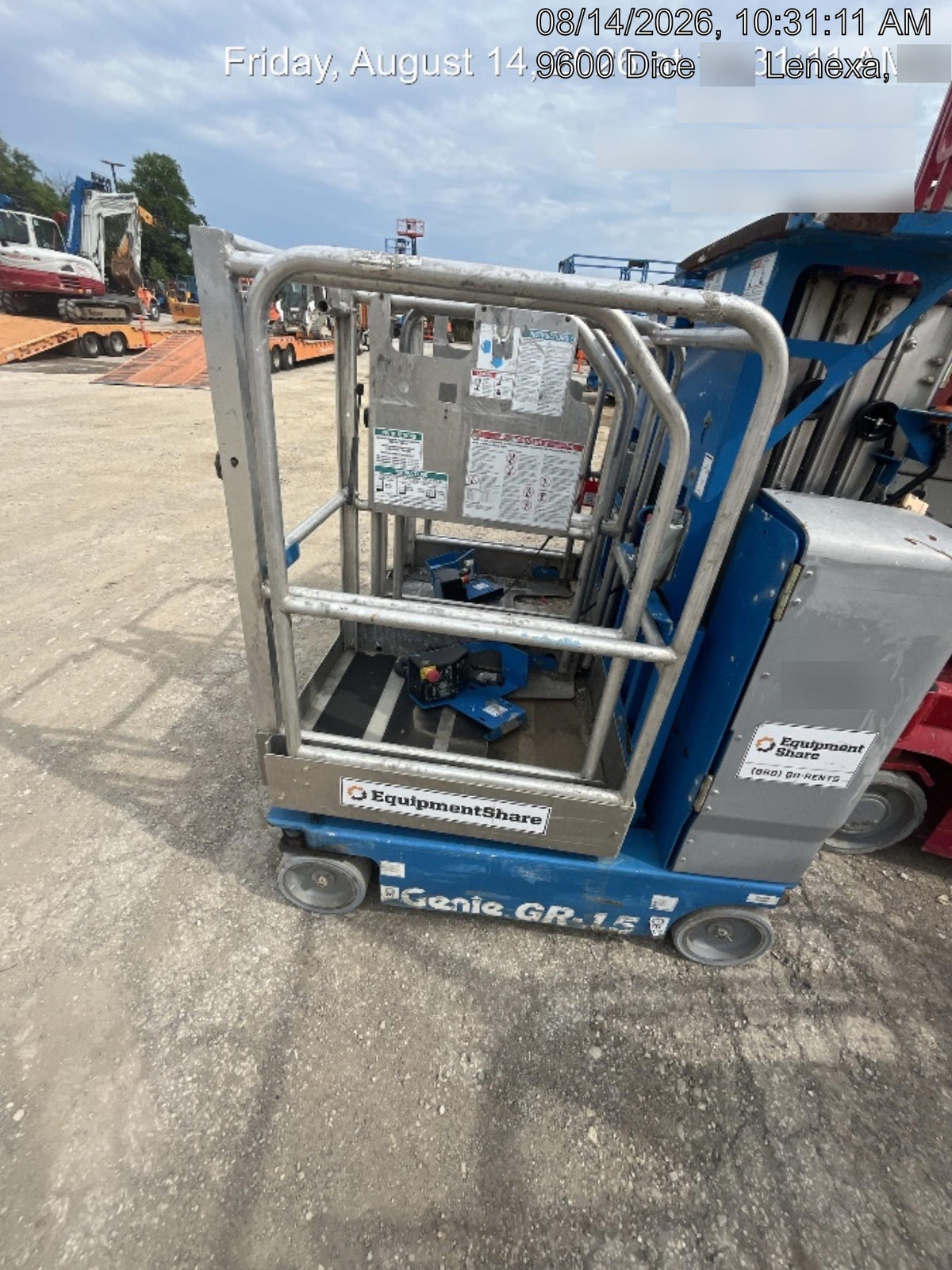 2018 GENIE GR-15