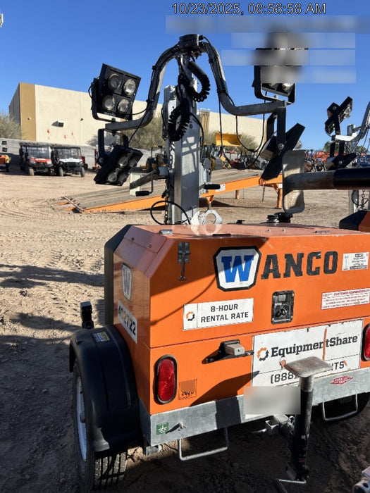 2024 Wanco WLTT-4MM4K Diesel, Deep Sea Controller, Shore Power Plug, Auto Start, (4) 350W LED Floodlights, 4kW Generator, 60 Gal Fuel Tank, 2" Ball, T3