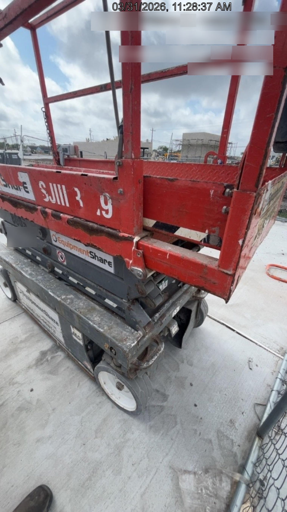 2018 Skyjack SJIII-3219 Skyjack SJIII3219 Scissor Lift w/Trojan Batteries