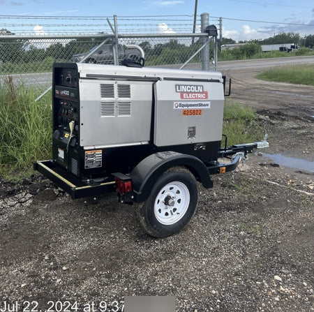 2024 Lincoln Electric LE400 Kubota V1505, Trlr, Cable Rack, Light Kit, ES Decals, T3