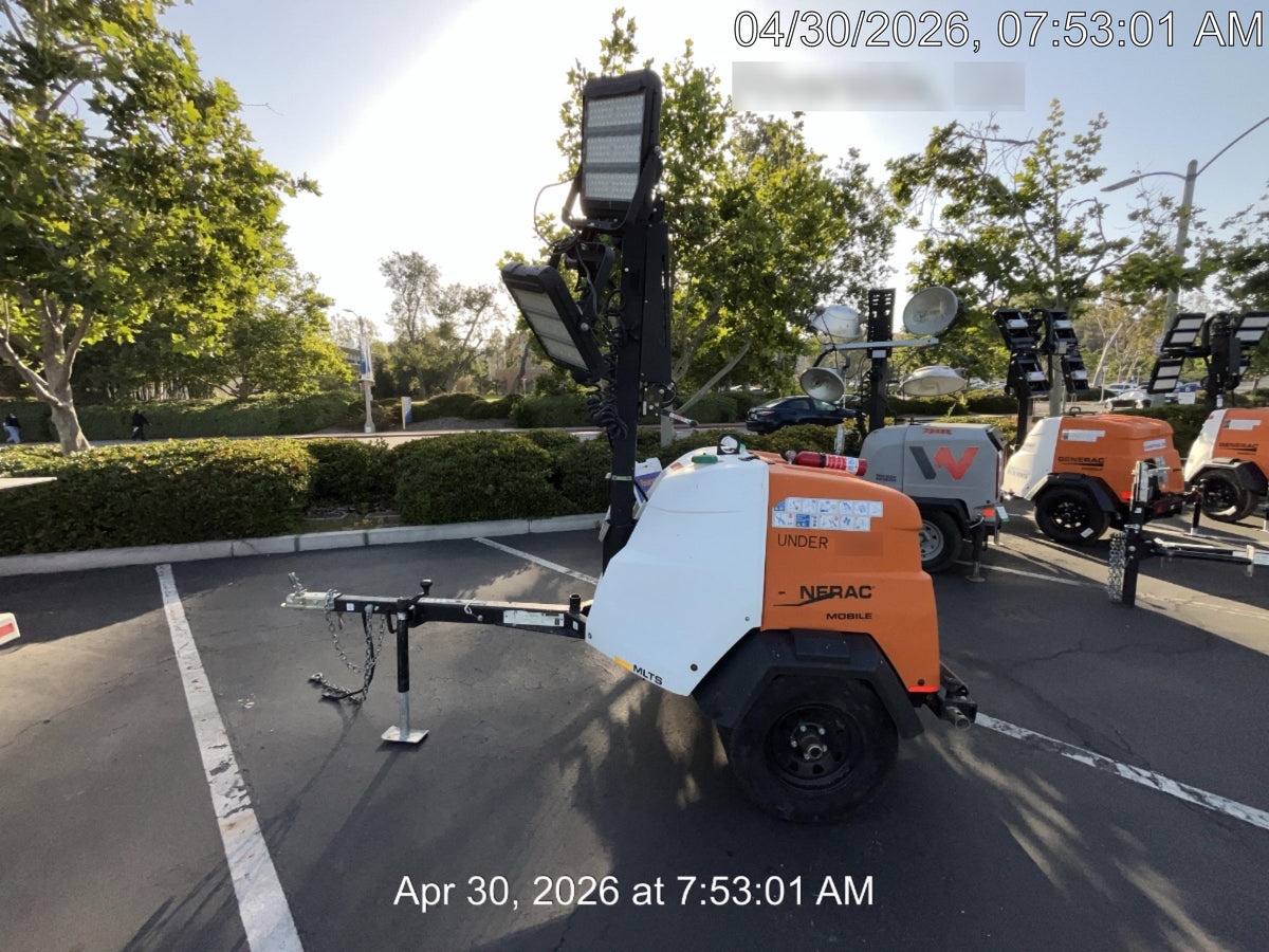 2023 Generac MLT2 Diesel, Flex Switch 120V Input, Powerzone Controller, (4) 320W LED Lights, 4kW Generator, 39.9 Gal Fuel Tank, 2" Ball, T3