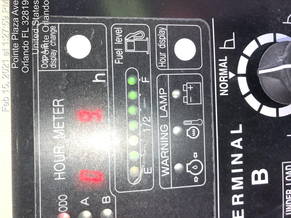 2020 Multiquip DLW400ESA4 400 amp Welder, 14kW, 120/240V, T4F Kubota, Trailer