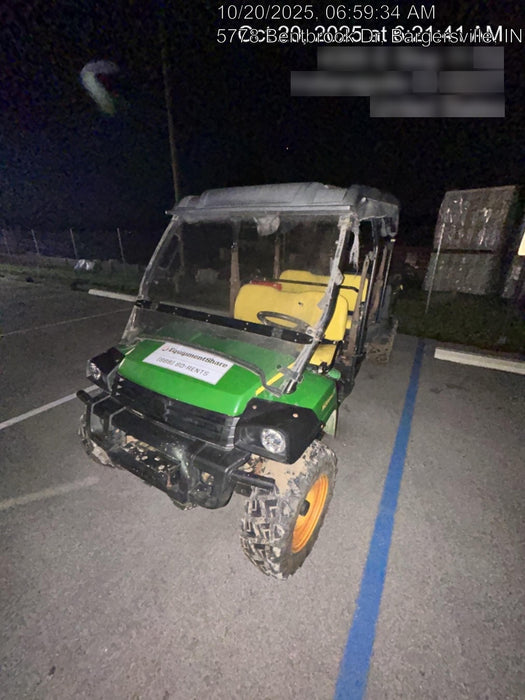 2020 John Deere 855M S4 Canopy 4 Seat Utility Vehicle, 4WD, ROPS, Canopy, Windshield, Standard Rental Specs