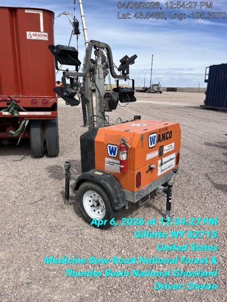 2024 Wanco WLTT-4MM4K Diesel, Deep Sea Controller, Shore Power Plug, Auto Start, (4) 350W LED Floodlights, 4kW Generator, 60 Gal Fuel Tank, 2" Ball, T3