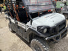 2022 Kawasaki Mule PRO-DXT Standard Options, Backup Alarm, Beacon, Plastic Hard Top, Poly Windshield, Horn Kit