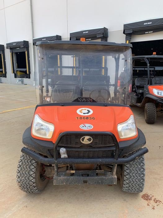 2021 Kubota RTV-X1140W-H Plastic Canopy, Windshield Acrylic Clear, LED Strobe Light, Wire Harness Kit, Back up Alarm