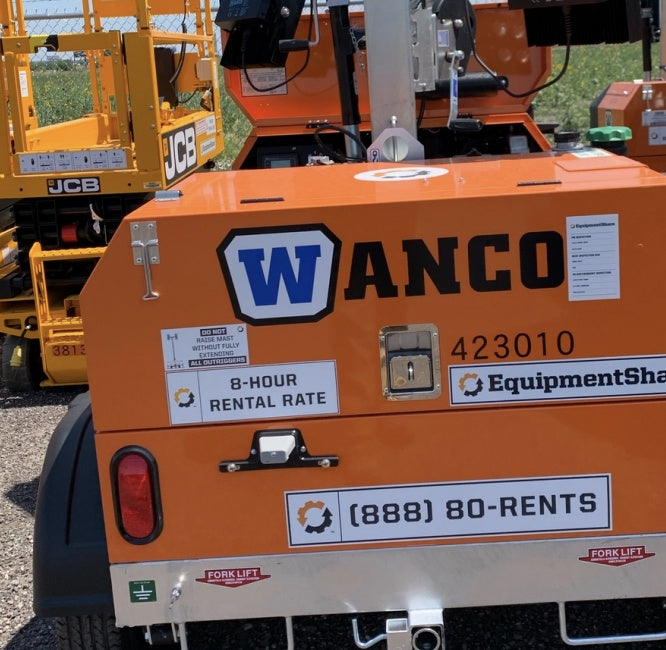 2024 Wanco WLTT-4MM4K Diesel, Deep Sea Controller, Shore Power Plug, Auto Start, (4) 350W LED Floodlights, 4kW Generator, 60 Gal Fuel Tank, 2" Ball, T3
