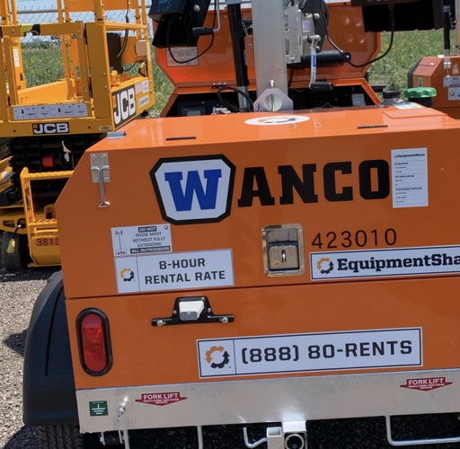 2024 Wanco WLTT-4MM4K Diesel, Deep Sea Controller, Shore Power Plug, Auto Start, (4) 350W LED Floodlights, 4kW Generator, 60 Gal Fuel Tank, 2" Ball, T3