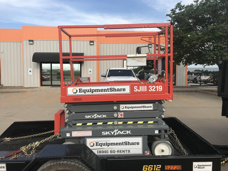 2019 Skyjack SJIII-3219 Standard Options, Trojan Batteries