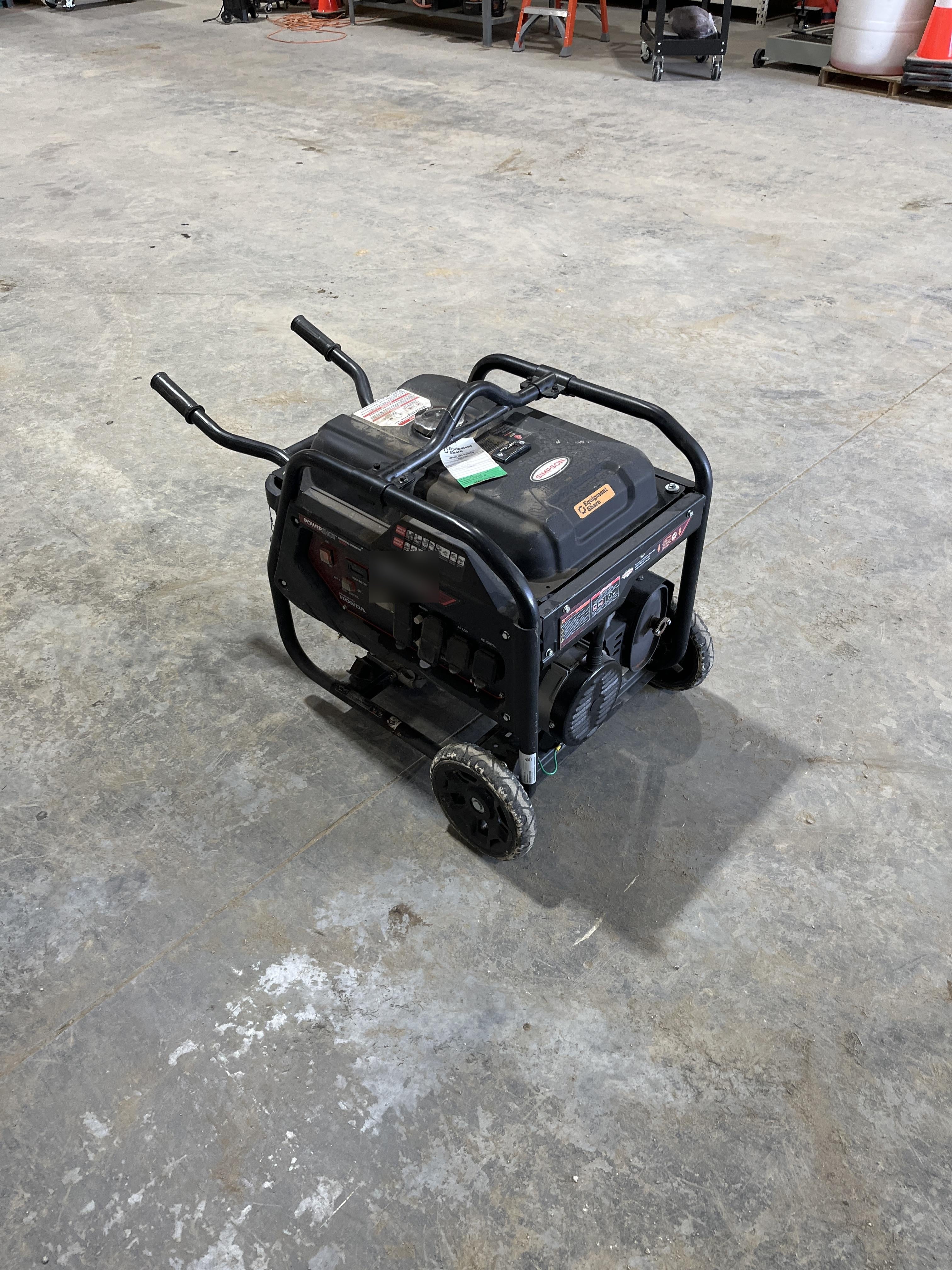 2022 Simpson SCGH8500 Honda GX390, 7KW