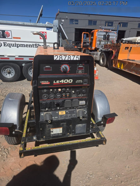 2023 Lincoln Electric LE400 Kubota V1505, Trlr, Cable Rack, Light Kit, ES Decals, T3
