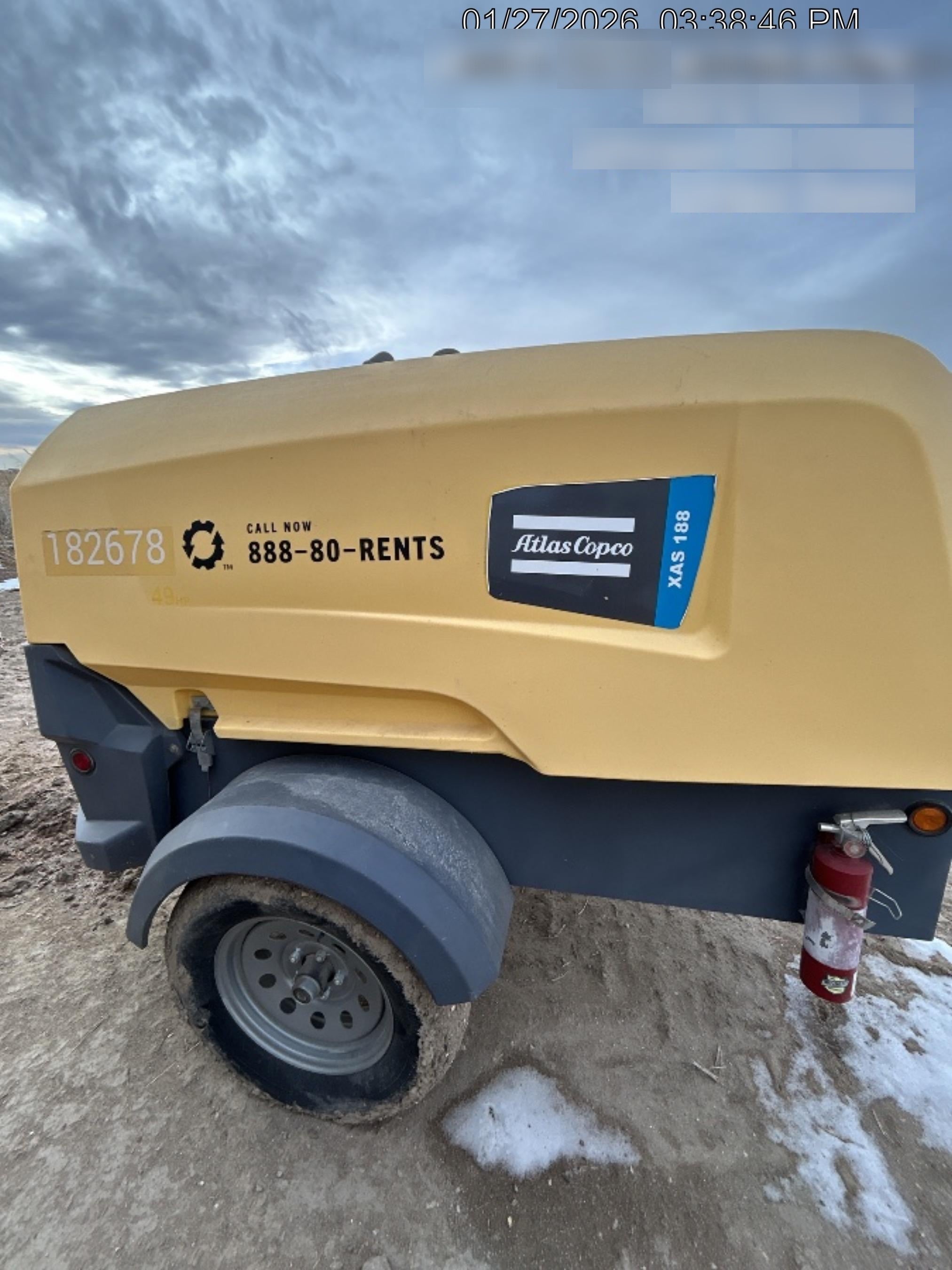 2021 ATLAS COPCO XAS188 CWK