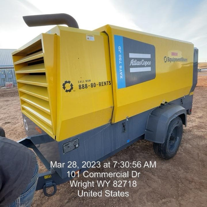 2022 ATLAS COPCO XATS750 IT4 Reman
