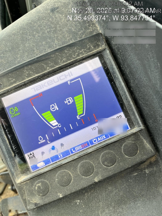 2020 TAKEUCHI TB290C